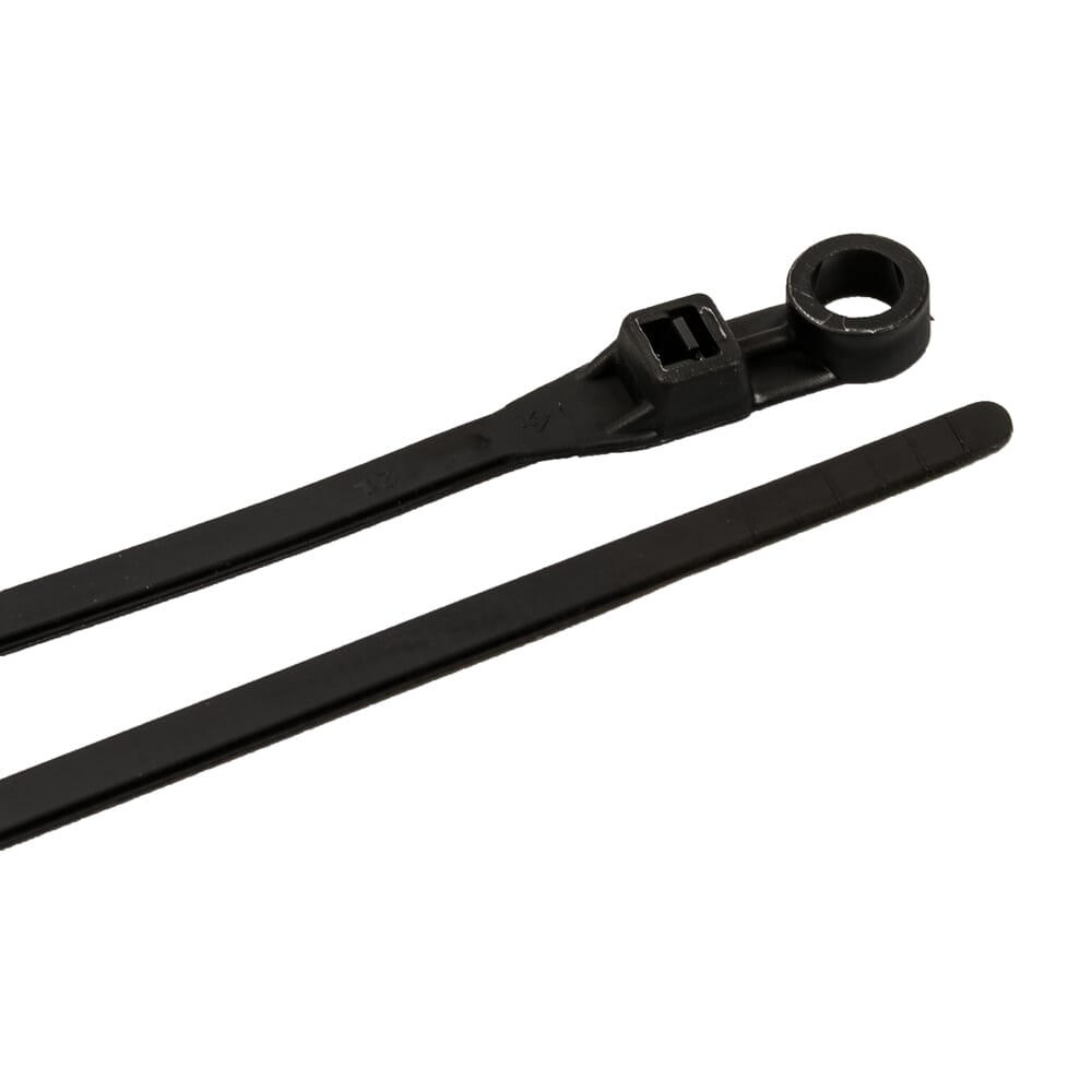 62107 Cable Ties, 8 in Black Stand